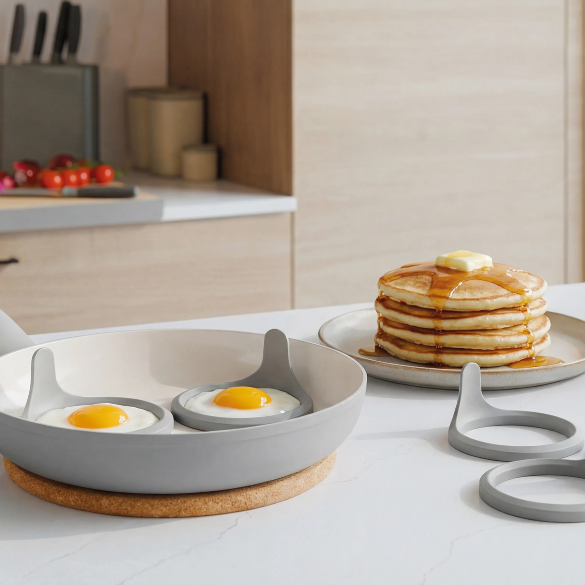 Leo 3-delat set med frukostformar, Moonmist – 7