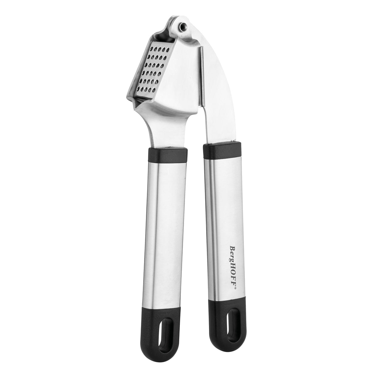 Essentials vitlökspress i rostfritt stål