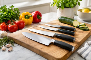 Köksknivar – guide till kockkniv, santokukniv, knivset och rätt kniv för köket