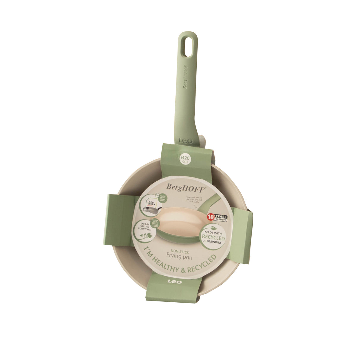 Balance non-stick-stekpanna 20 cm, Sage – 3