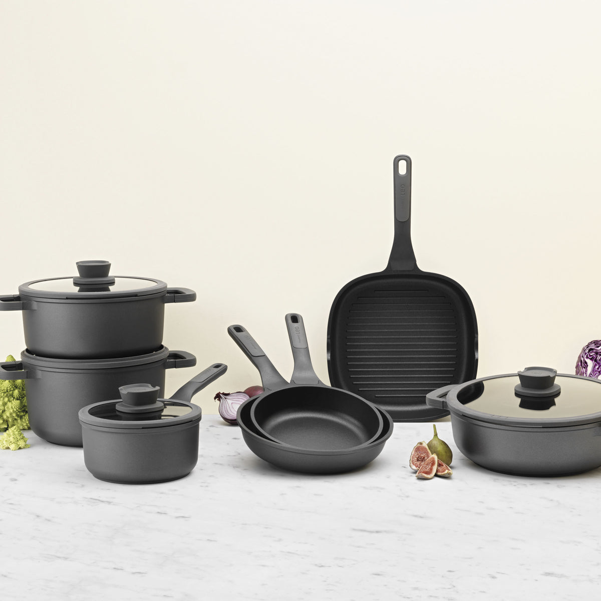 Stone+ non-stick-grillpanna 26 cm – 3