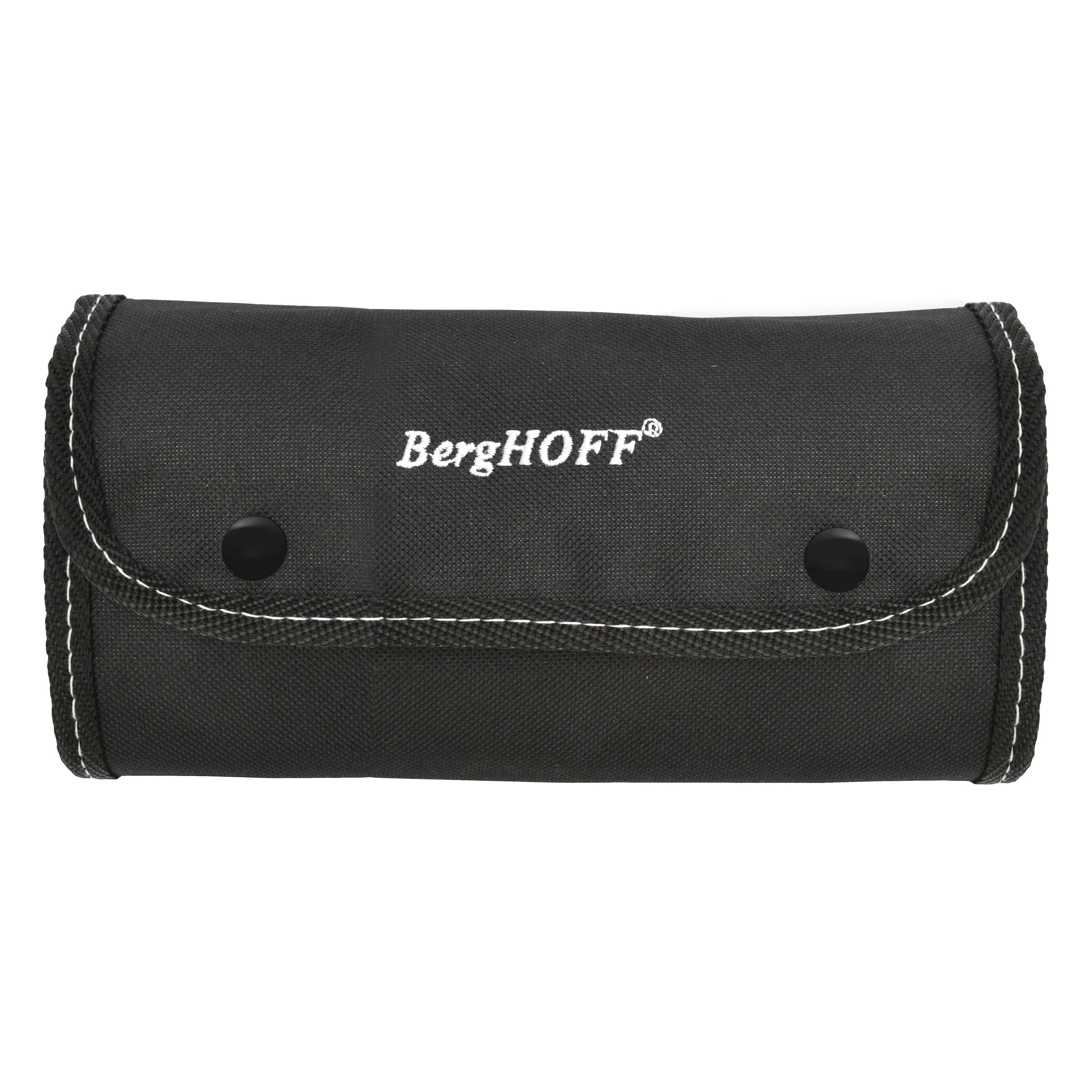 BergHOFF 8-pc Garnishing Set - Stainless Steel Tools in Folding Nylon Bag for Decorative Prep