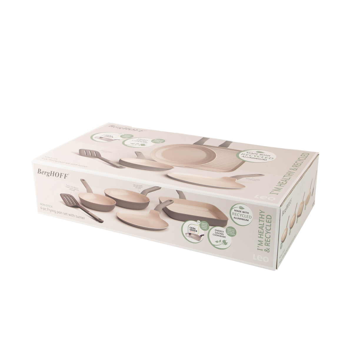Balance 4-delat set med non-stick-stekpannor och stekspade, Moonmist – 8