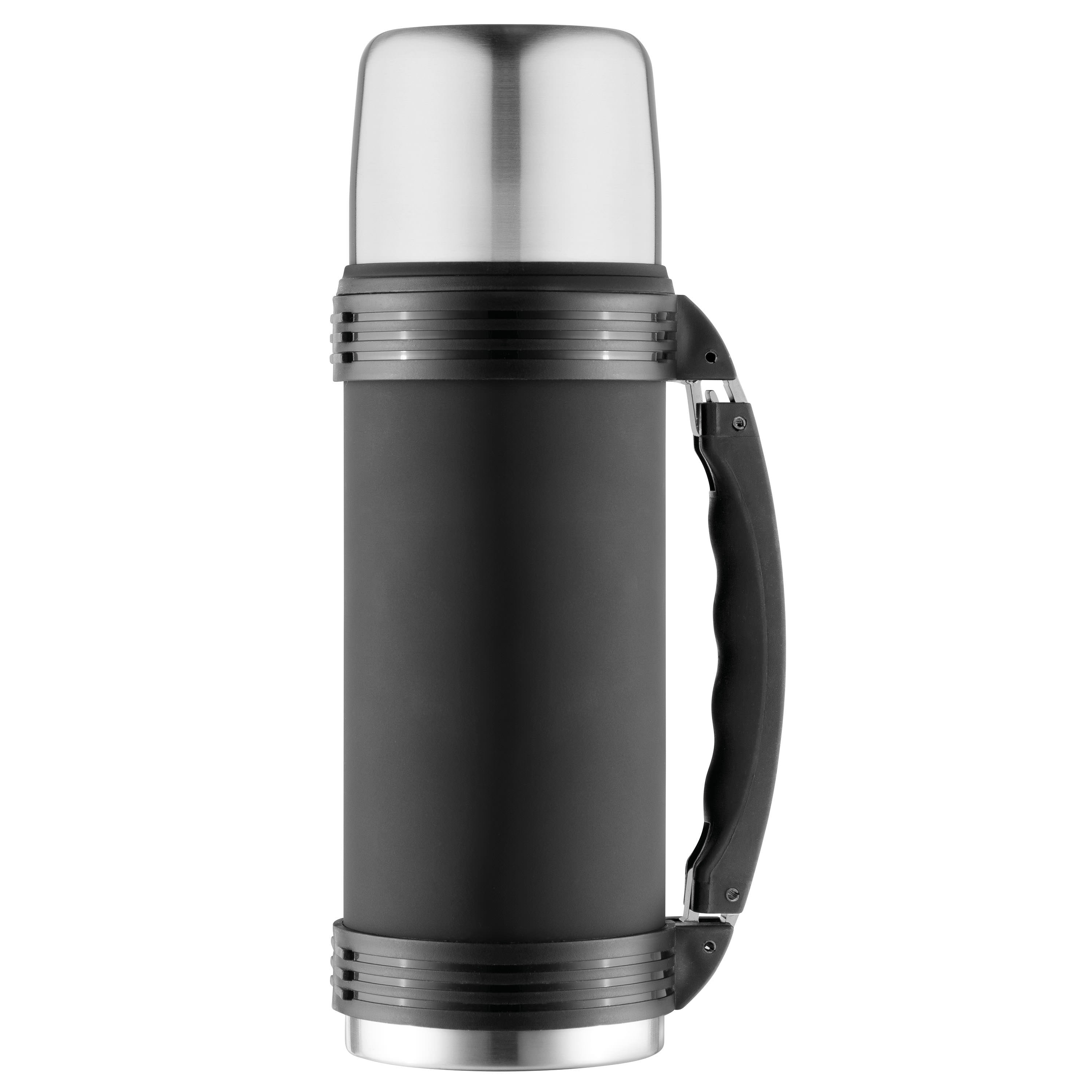 BergHOFF 1L Thermal Flask – Stainless Steel with Vacuum Insulation &amp; Twist-and-Pour Stopper
