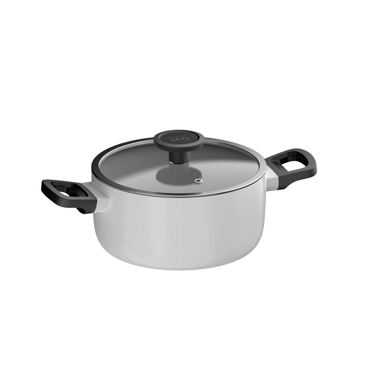 Glints låg non-stick-gryta med lock 20 cm, Spirit – 3