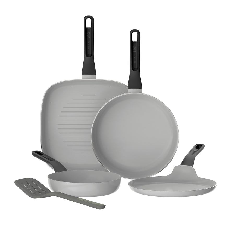Glints 4-Piece Non-stick Frying Pan Set with Turner, Spirit