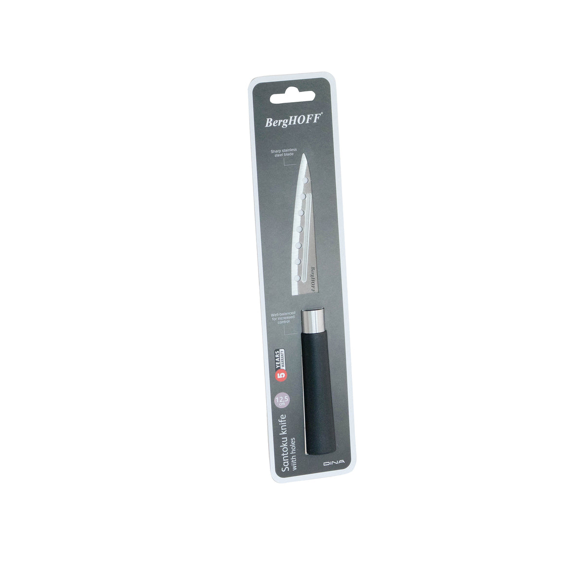 Codon santokukniv med hål 12,5 cm – 2