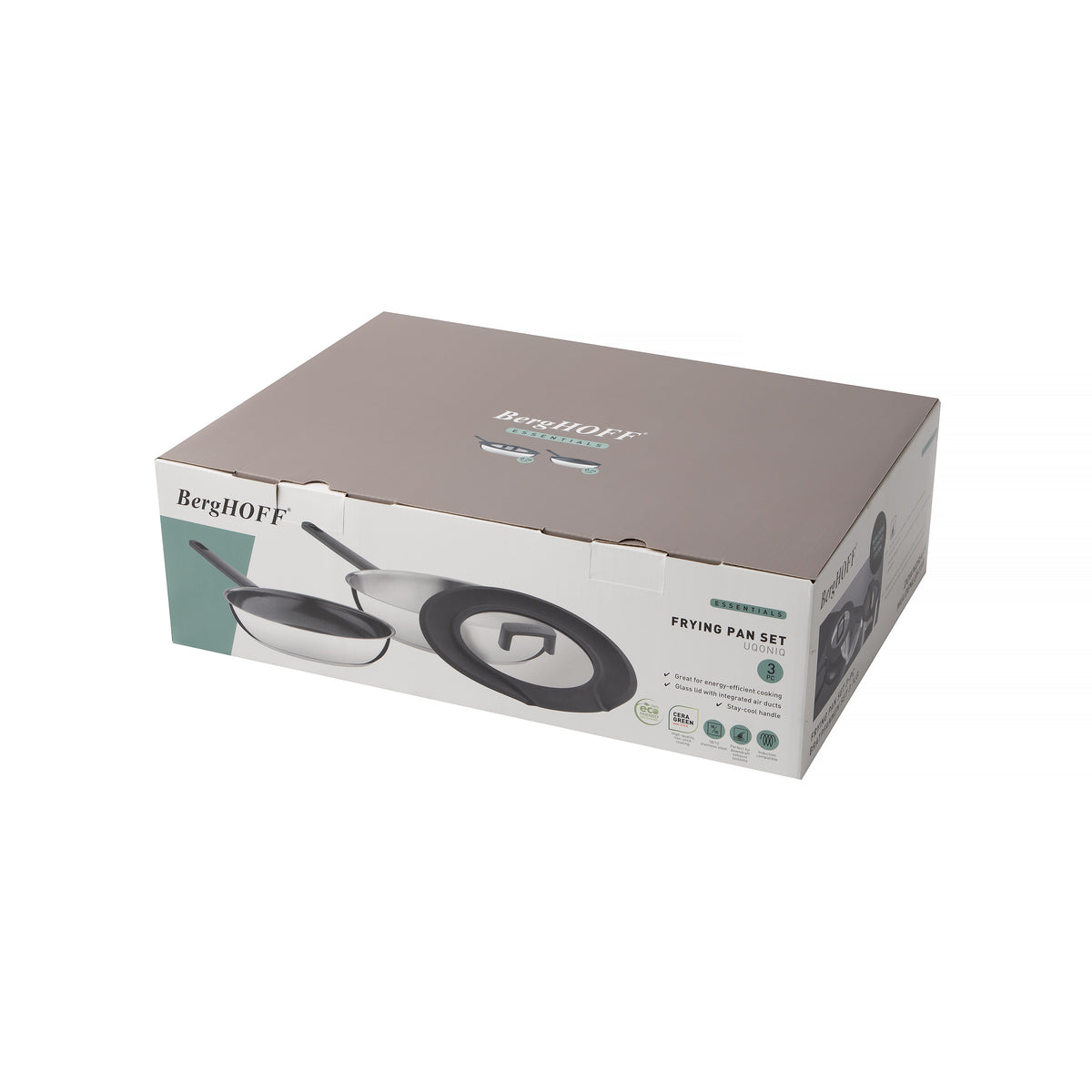 Uqonic Downdraft 3-delat stekpannsset – 8