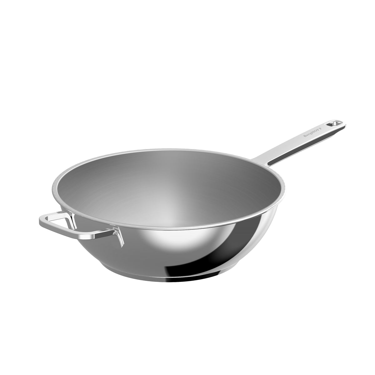 Helix wok i rostfritt stål 30 cm