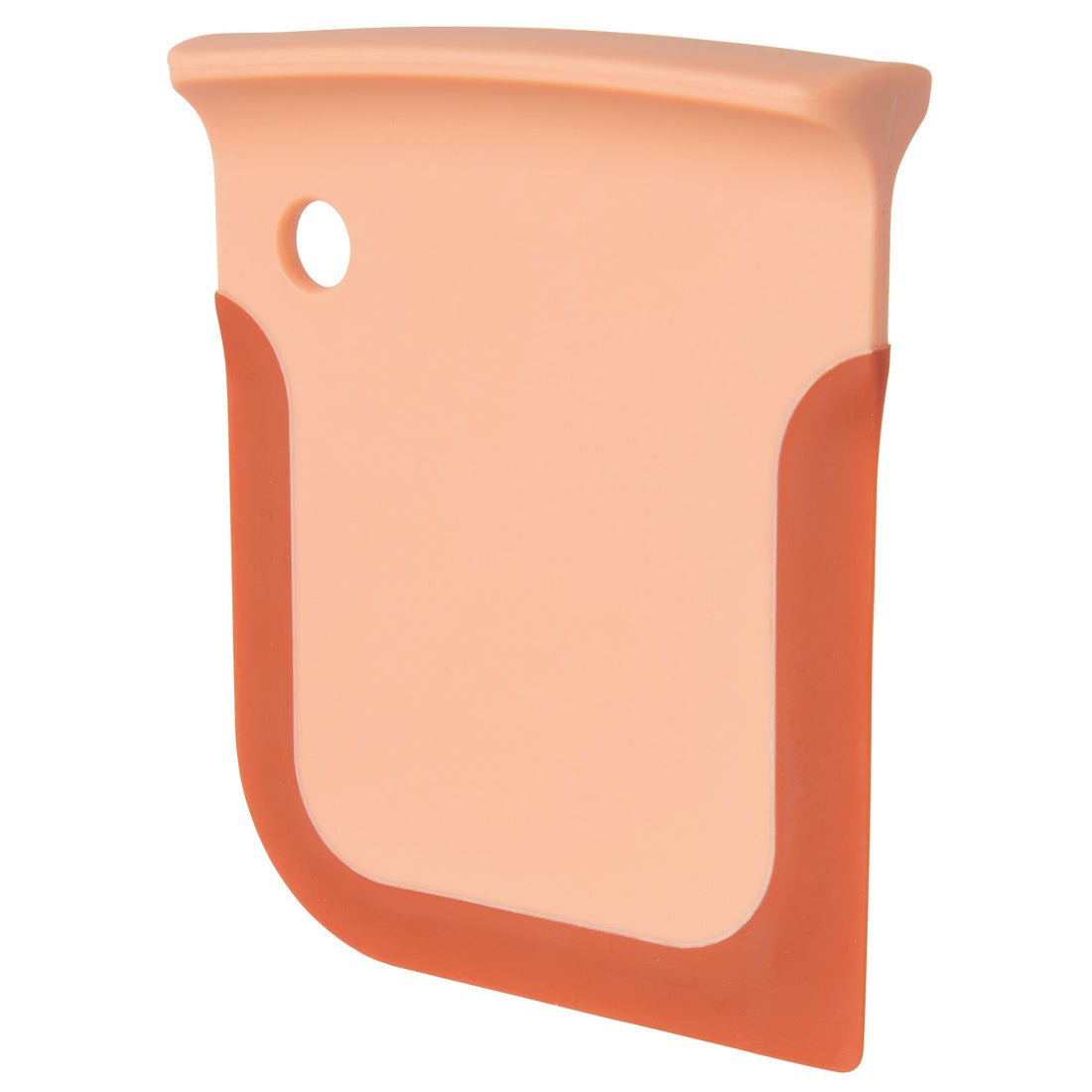 BergHOFF Leo Dough Scraper - Flexible Silicone with Curved and Straight Edges for Mixing, Cutting and Icing