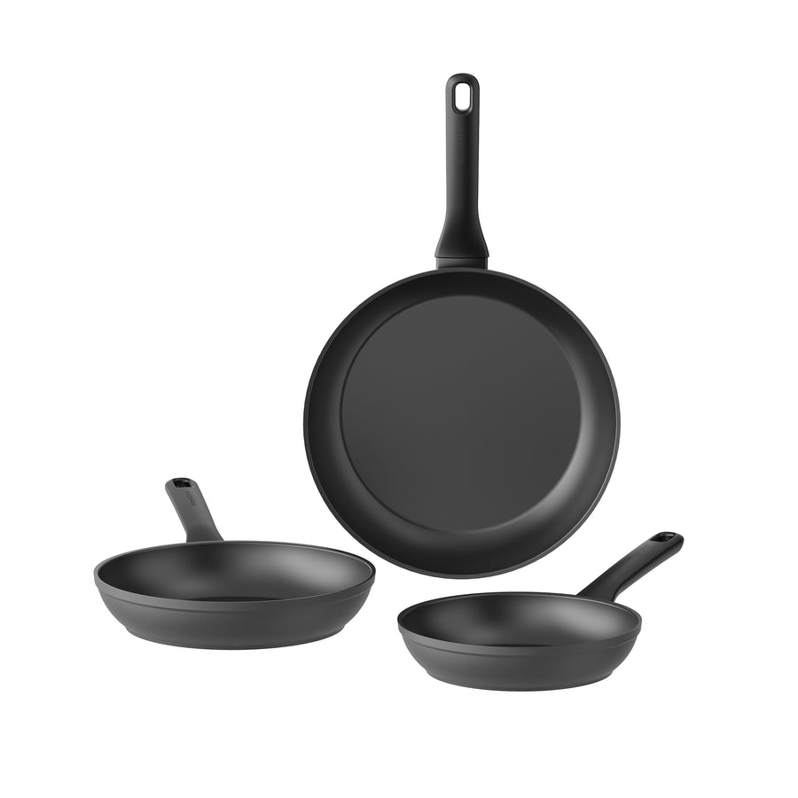 Helix 3-Piece Non-stick Frying Pan Set