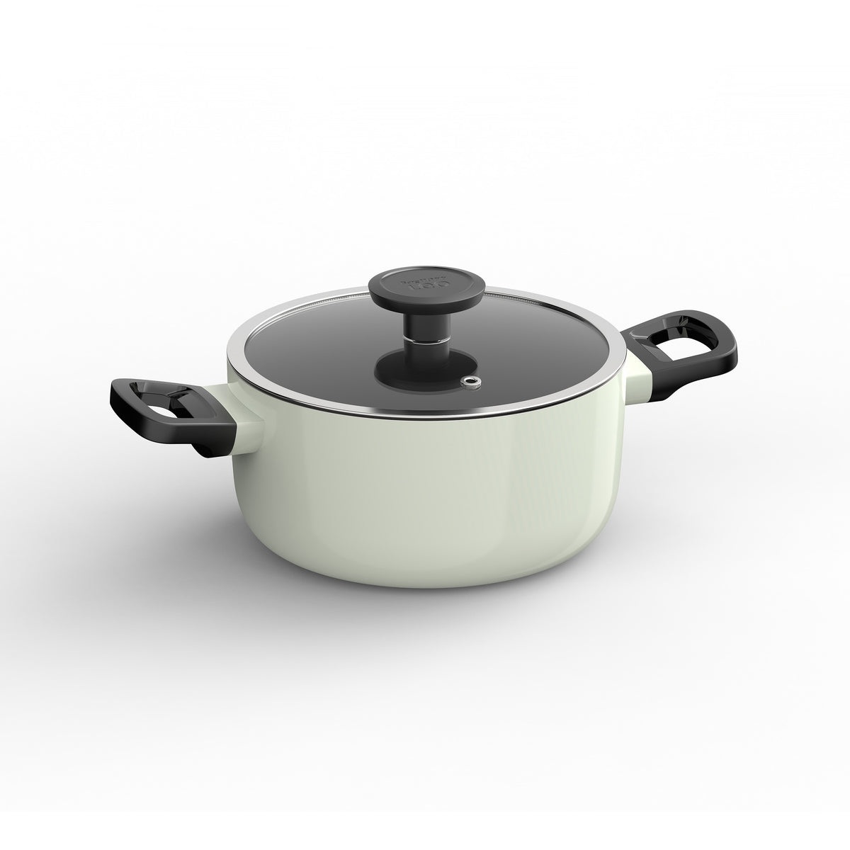 Glints 7-delat kastrullset med non-stick, Sage – 5