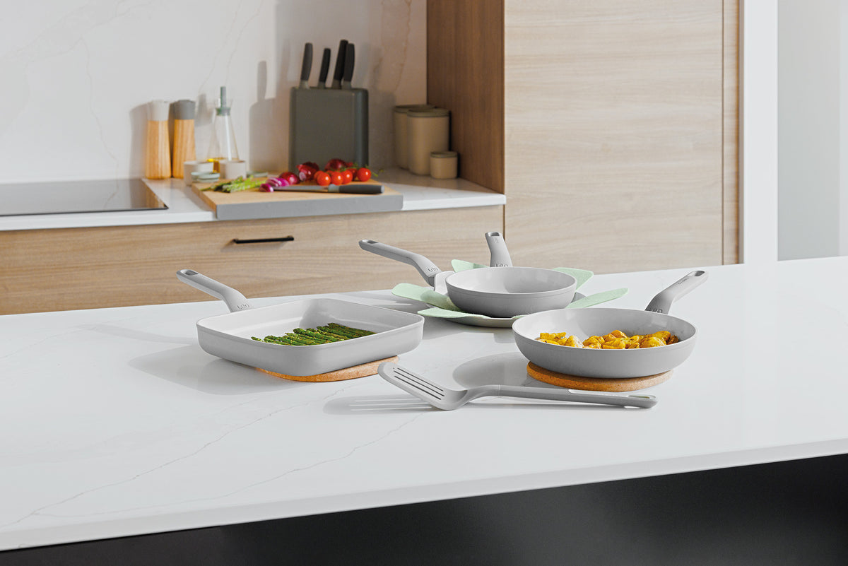 Balance 4-delat set med non-stick-stekpannor och stekspade, Moonmist – 7