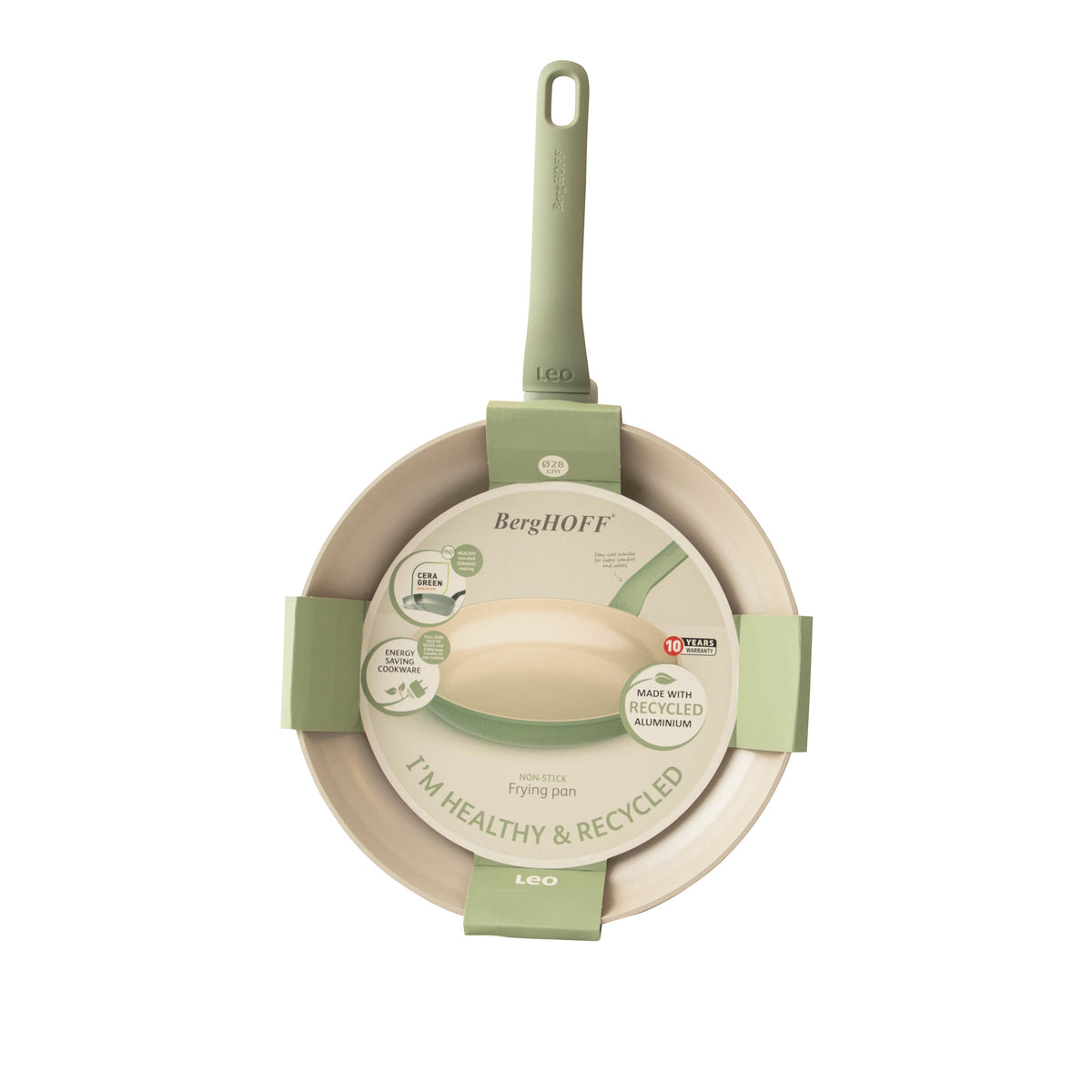 Balance non-stick-stekpanna 28 cm, Sage – 3