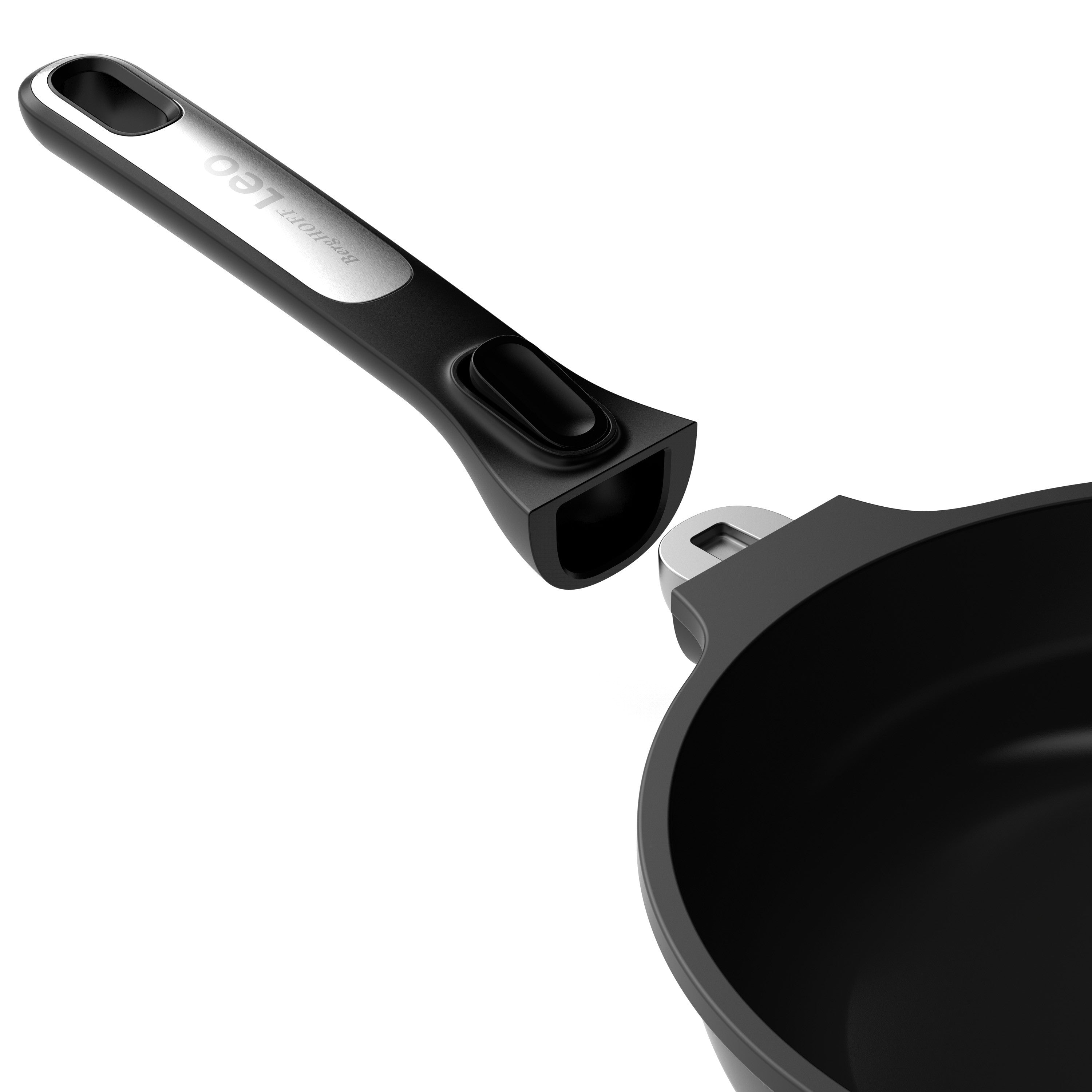 BergHOFF 32cm Frying Pan - Phantom Series with Healthy CeraGreen Coating and Detachable Handle
