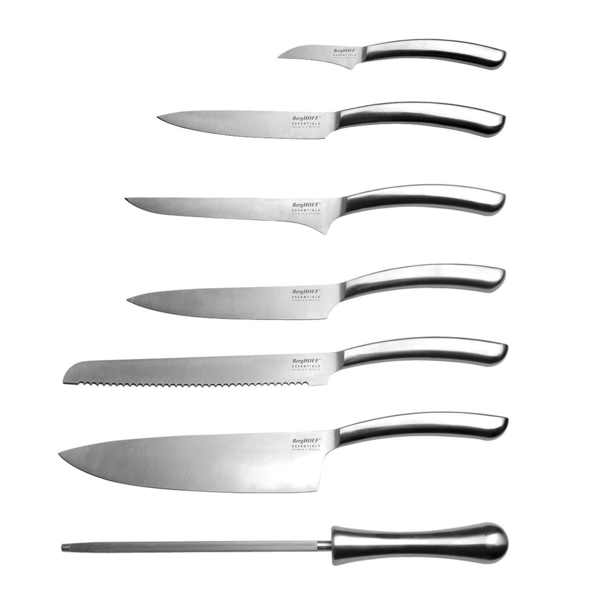 Essentials 8-delat knivset med knivblock – 2