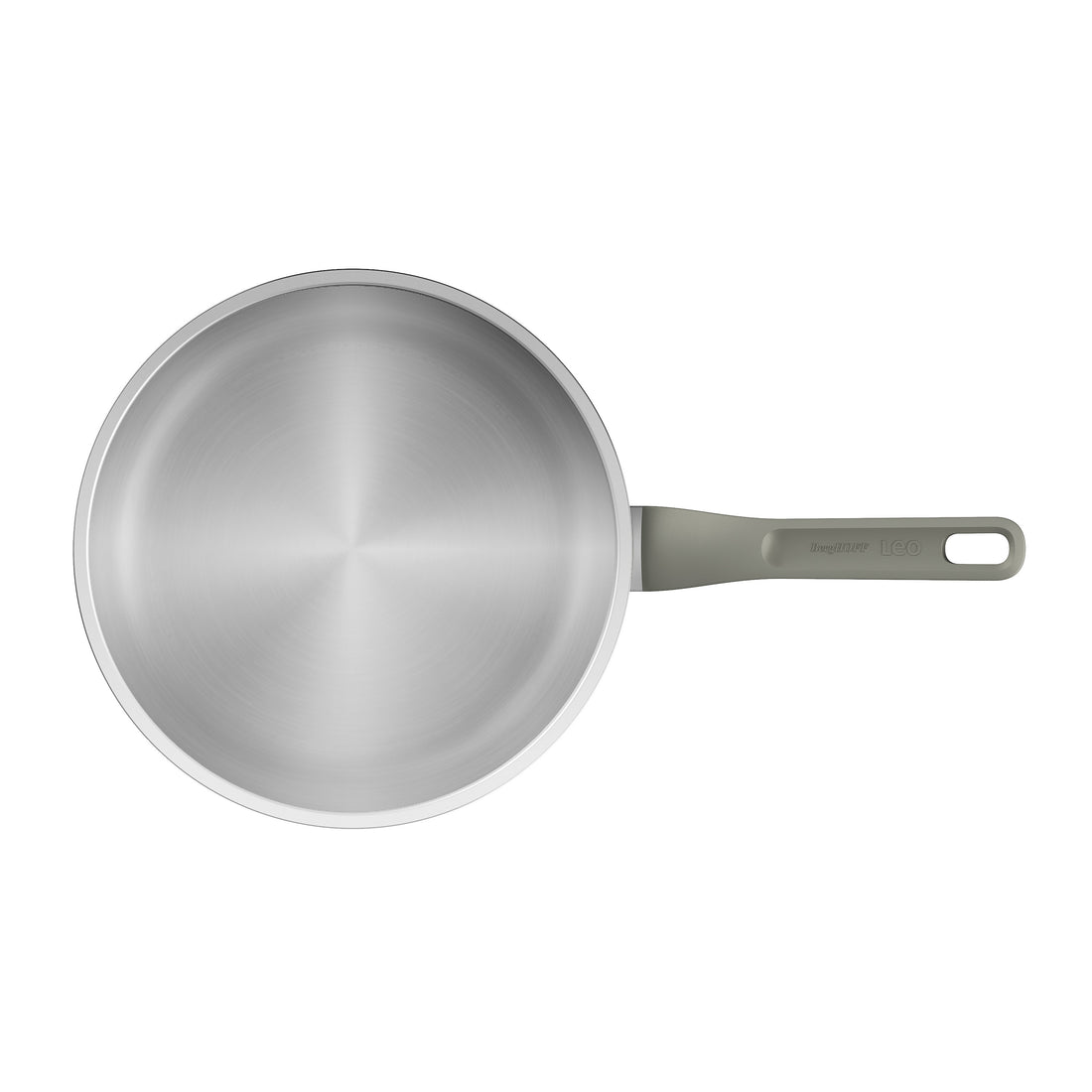 BergHOFF 6-Piece Cookware Set - Uqonic Downdraft Series with Bright Handles and Glass Lids