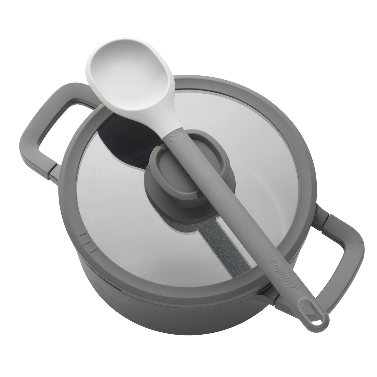 Stone+ stor non-stick-kastrull med lock 24 × 11 cm – 3