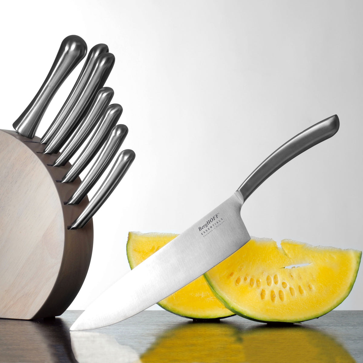 Essentials 8-delat knivset med knivblock – 3