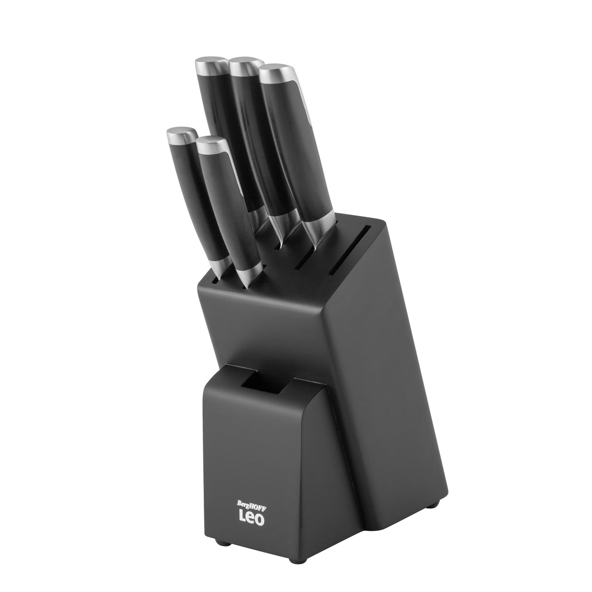 Graphite 6-delat knivset med knivblock