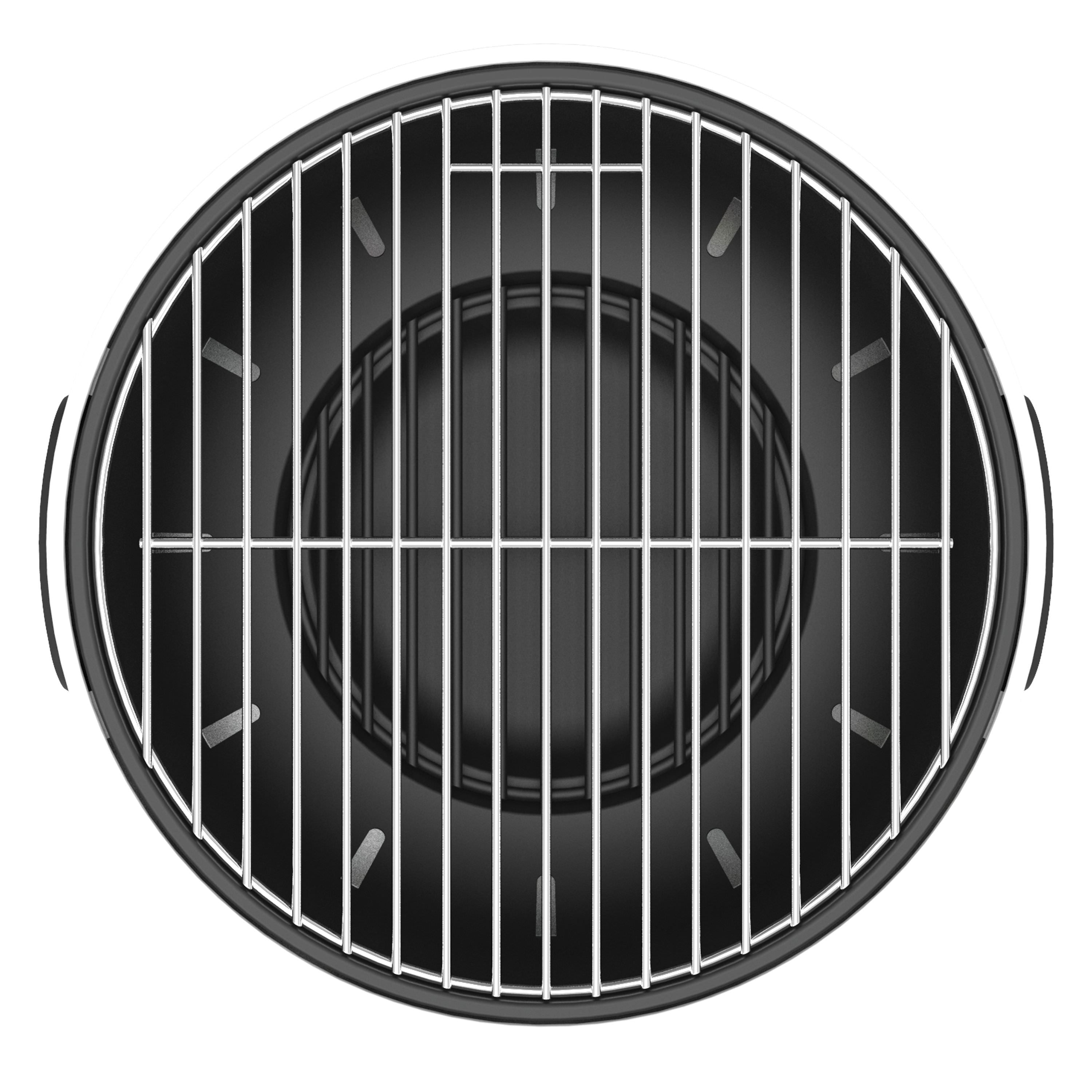 BergHOFF Table BBQ - Portable Charcoal Grill with Adjustable Airflow Lid, Ideal for Garden, Park or Balcony