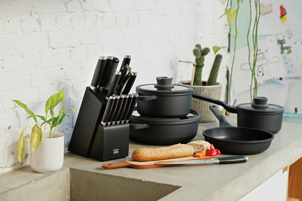 Graphite 13-delat knivset med knivblock – 10