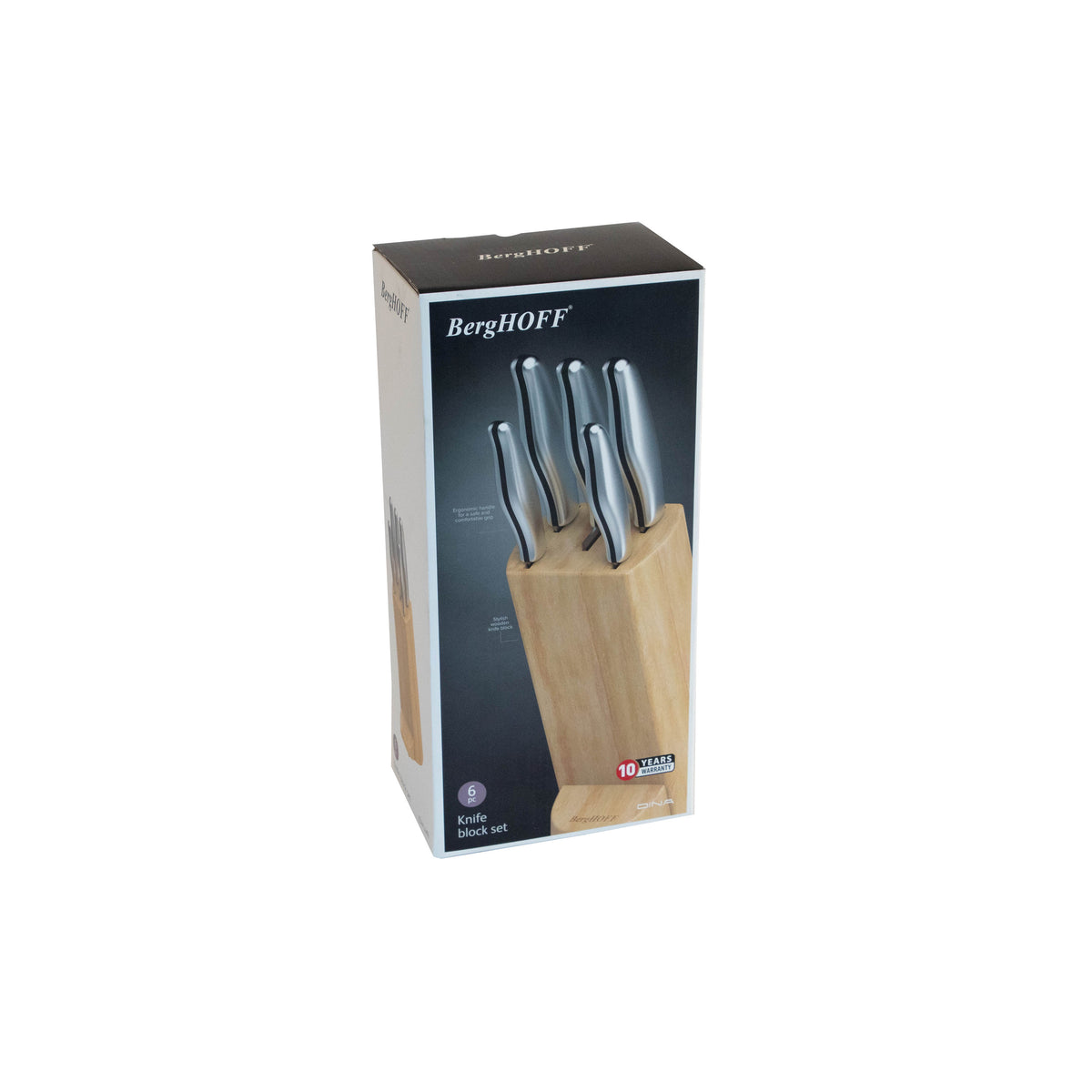 Entity 6-delat knivset med knivblock – 5
