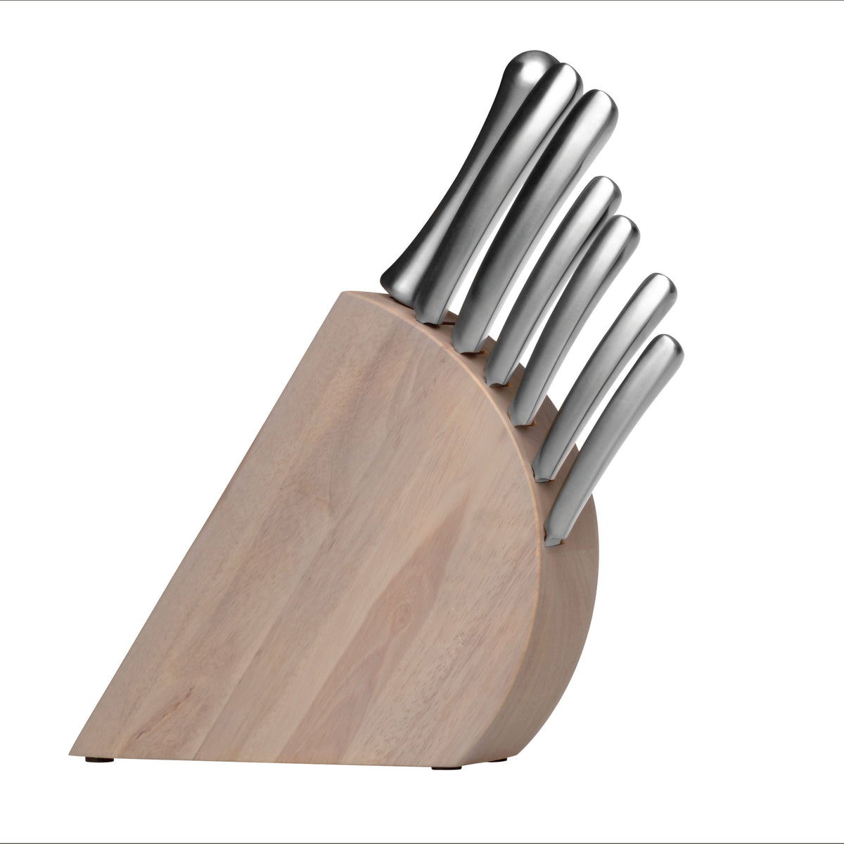 Essentials 8-delat knivset med knivblock