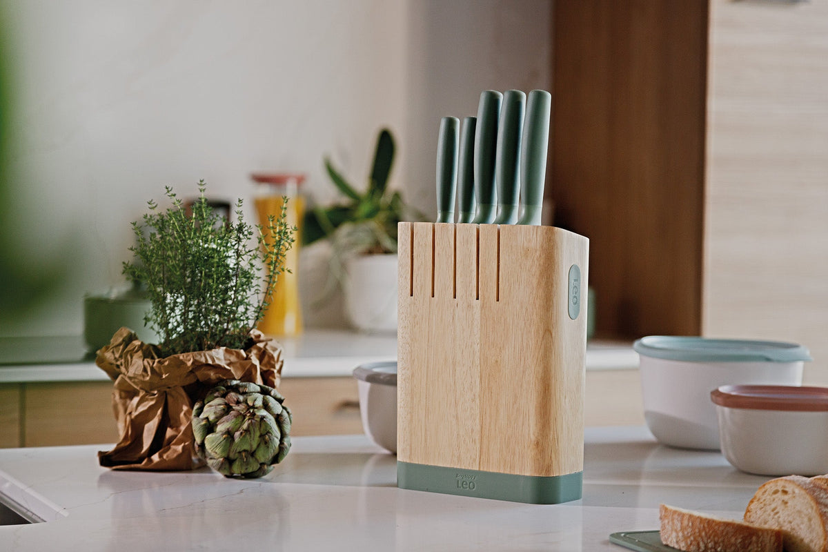 Forest 6-delat knivset med knivblock – 15