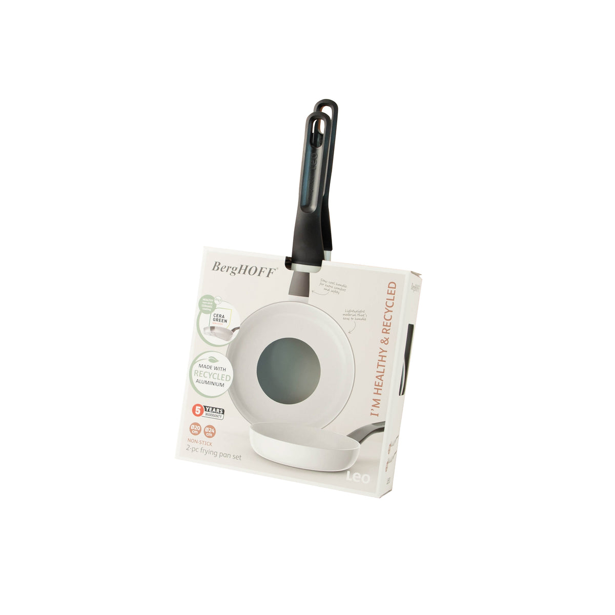 Glints 2-delat set med non-stick-stekpannor, Spirit – 3