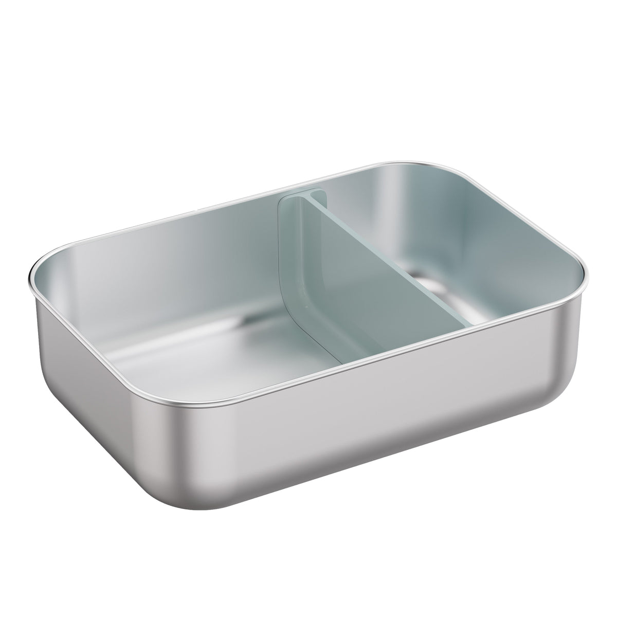 Leo lunchlåda i rostfritt stål, Slate – 3